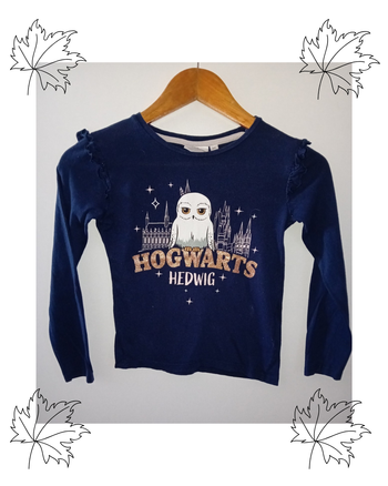 T-shirt d'hiver Harry Potter 8 ans fille