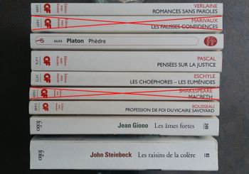 📚 Lot LIVRES roman littérature et philosophie