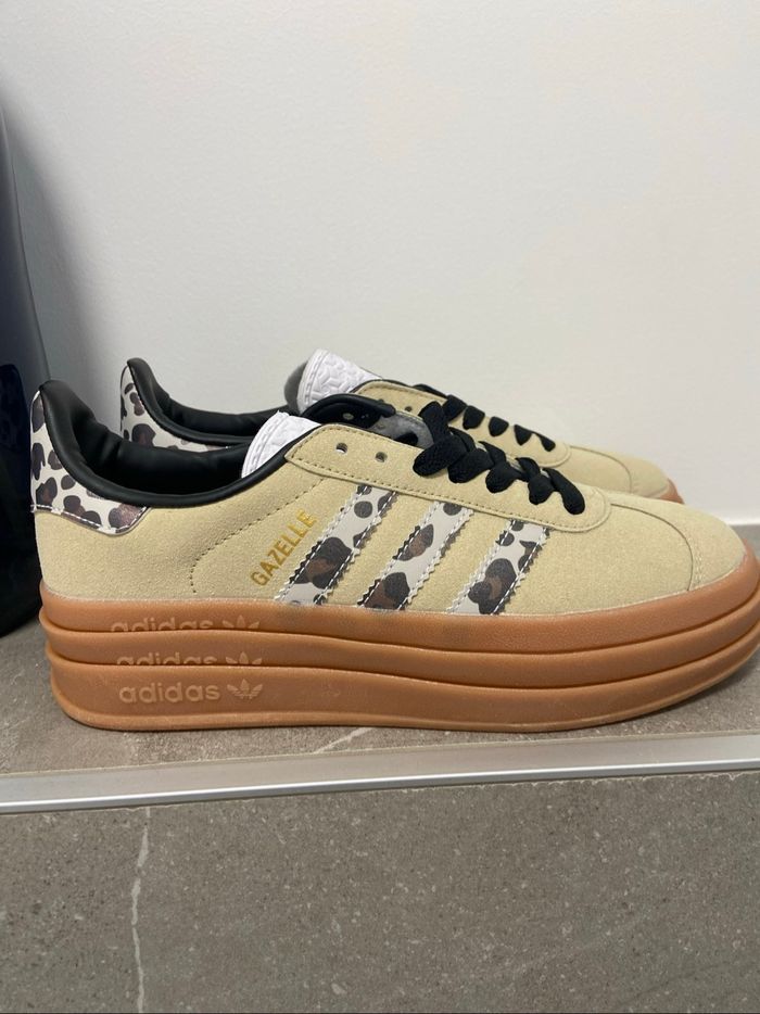 Adidas gazelle bold léopard taille 36 - photo numéro 6