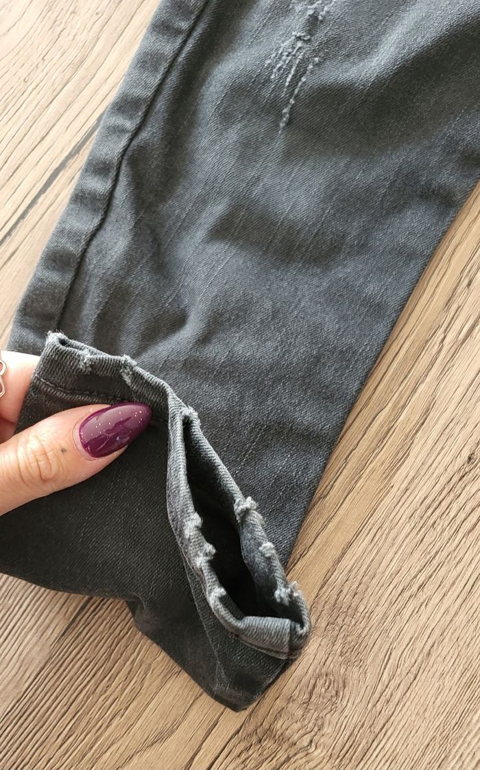 Jeans Noir Garçon 7ans - photo numéro 10