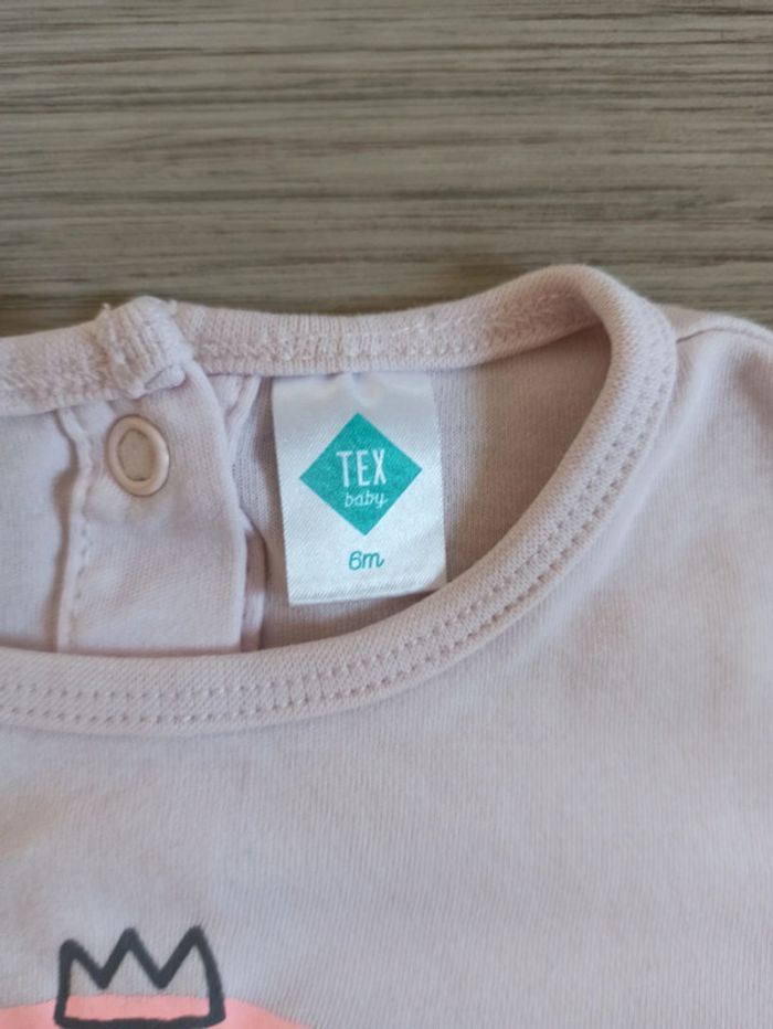 2 pyjamas identiques bébé fille 6 mois - photo numéro 3