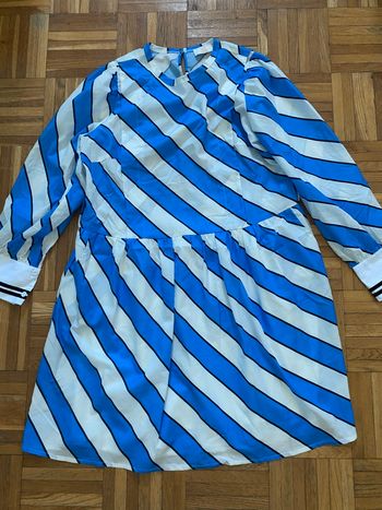 Robe casual bleu et blanc (Woman)