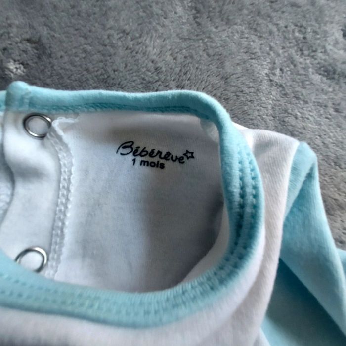 Lot 2 pyjamas bébérêve 1 mois - photo numéro 6