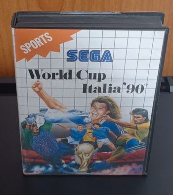 😍 rétro gaming sega master system world cup Italia 90 complet
