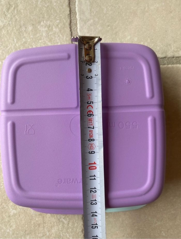 Lot Tupperware lunch box - photo numéro 7