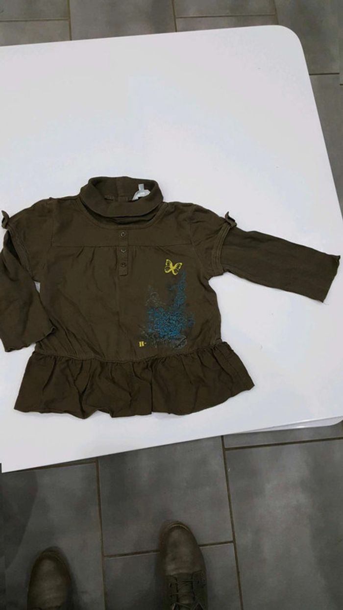 Tunique sous pull kiabi 4 ans