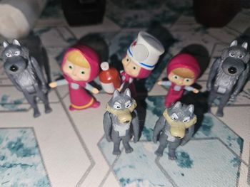 Figurines Masha et le loup d'occasions