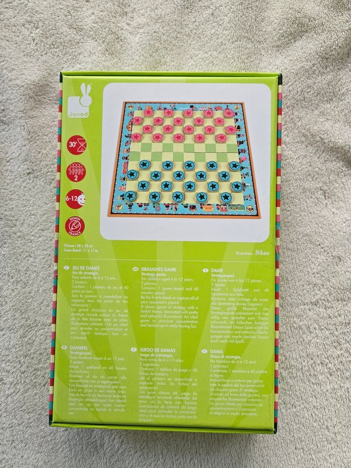 Jeu de dames Neuf - photo numéro 2