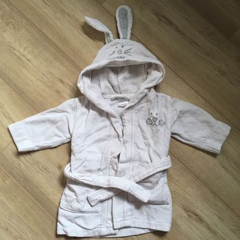 Peignoir blanc - 18 mois