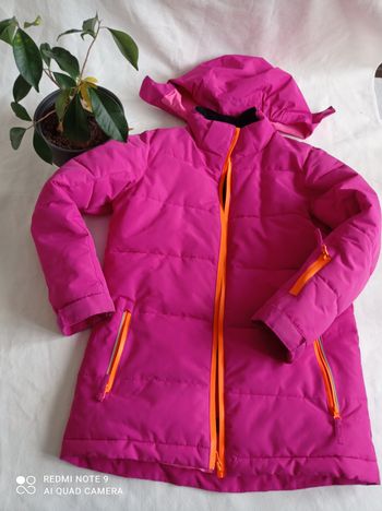 Veste de ski rose fuschia