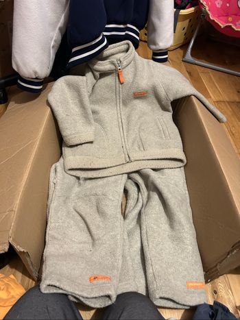 ensemble 3 pièces polaire épaisse