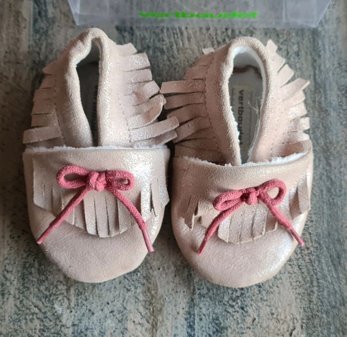 Chaussons/ chaussures bébé t6.12mois Vertbaudet - photo numéro 4