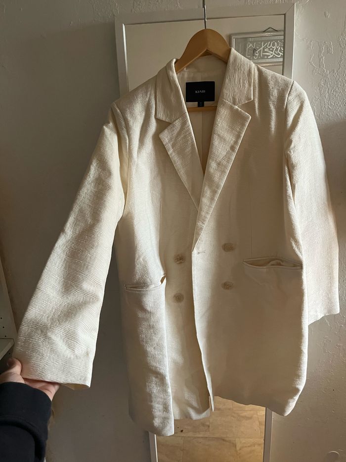 Blazer Beige Kiabi - photo numéro 2