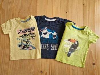 Lot de 3 t-shirt Primark 6 mois