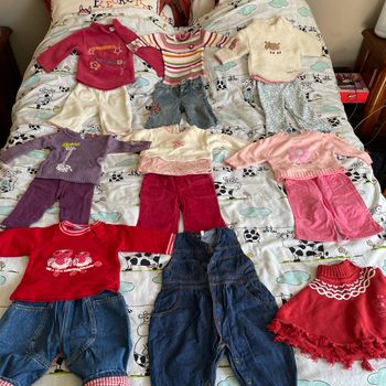 Lot 16 pièces fille 6 mois