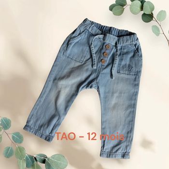 Jeans souple TAO 12 mois
