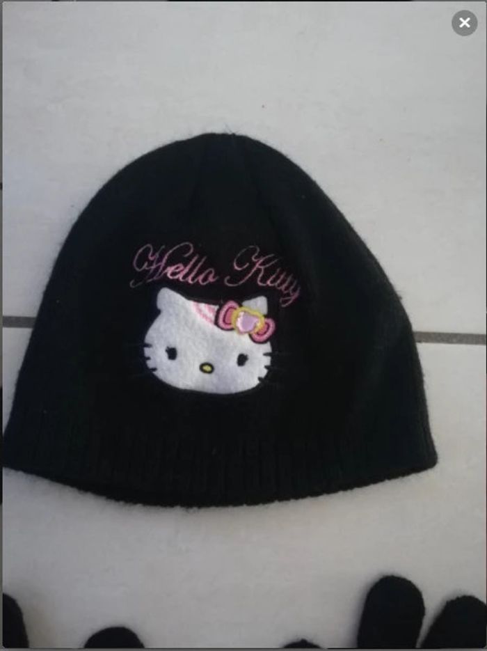Bonnet et gants Hello kitty T4ans - photo numéro 3