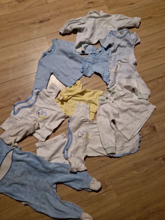 Lot de vêtements bébé 3 mois Vintage - photo numéro 3