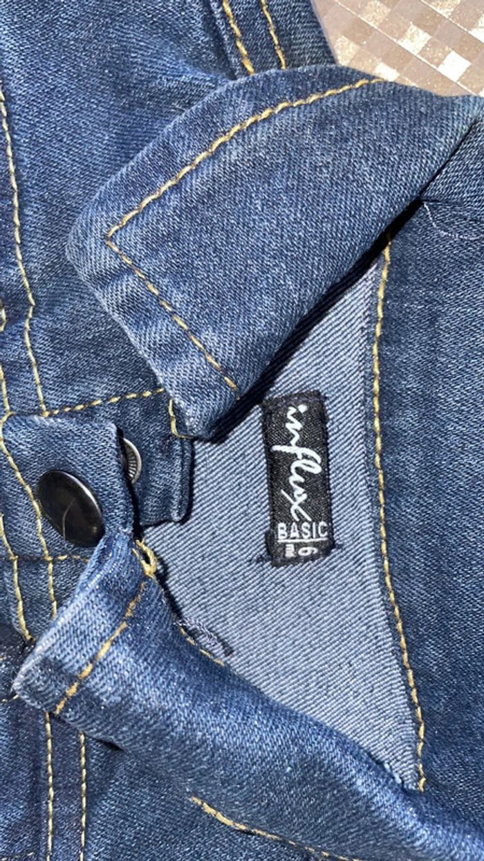 Veste en jean 6 mois - photo numéro 3