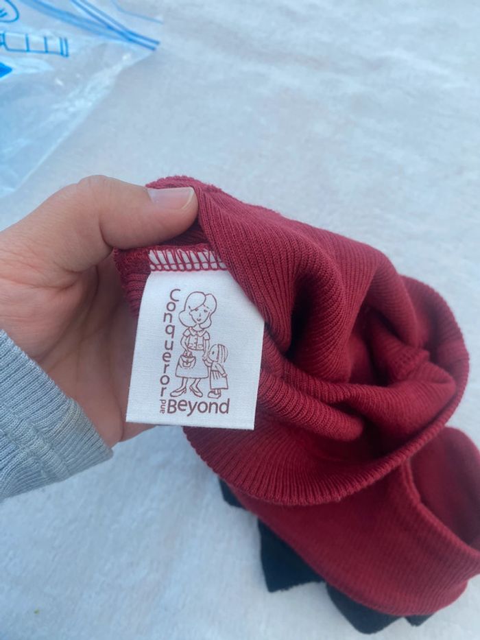 Beanie Dino bonnet raspberry - photo numéro 5