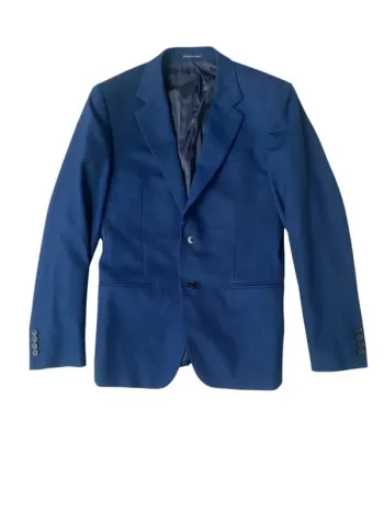 Blazer veste de costume en laine bleu marine Reiss 38 inches / taille 48
