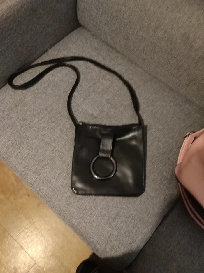 Véritable sac bandoulière séquoia