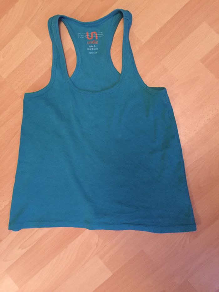 Top Undiz bleu Taille L