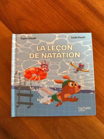 Livre du McDonald’s la leçon de natation