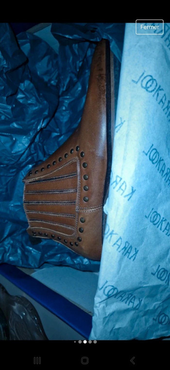 Bottines en cuir 🤎 - photo numéro 14