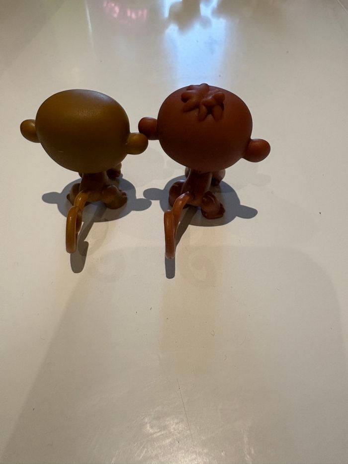 Lot de 2 figurines Pet Shop singes - photo numéro 3