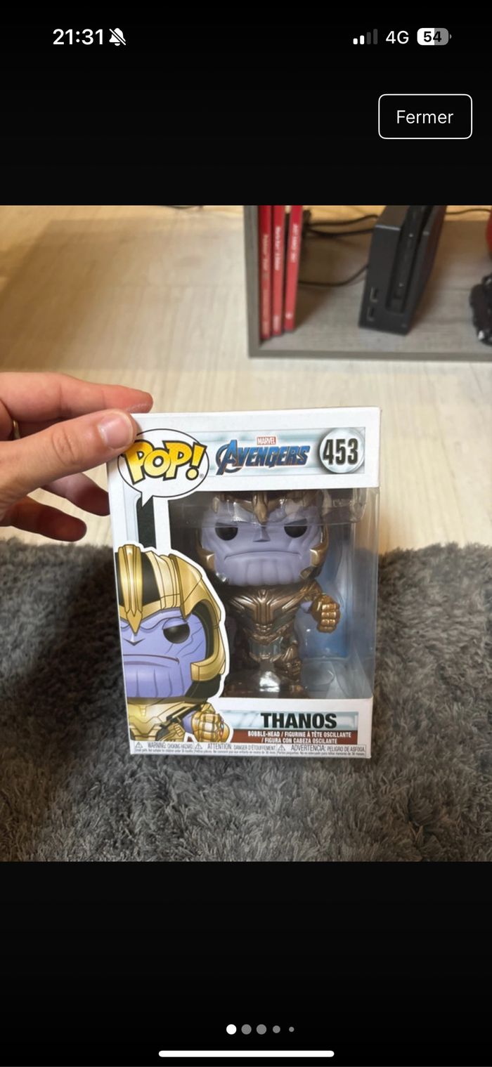 Figurine pop Thanos