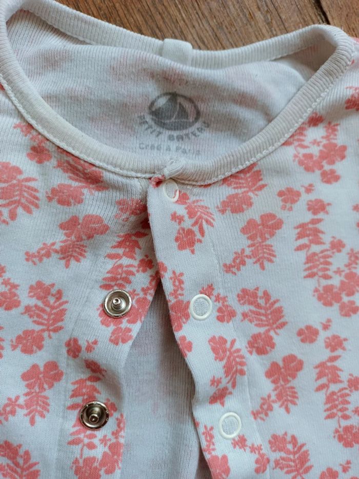 Ensemble gilet + veste fleuri 12 mois - photo numéro 3