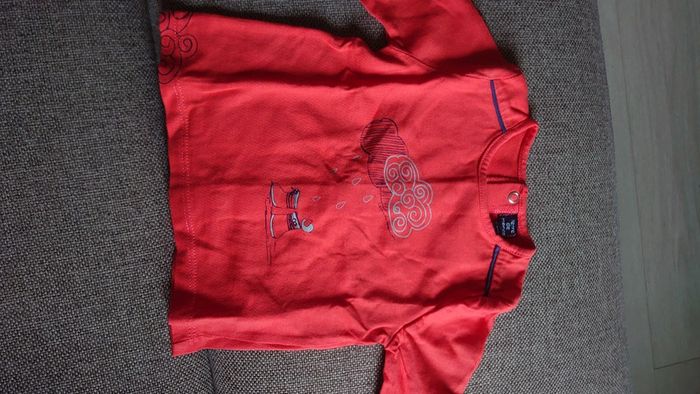 Tee shirt orange Terre de marins