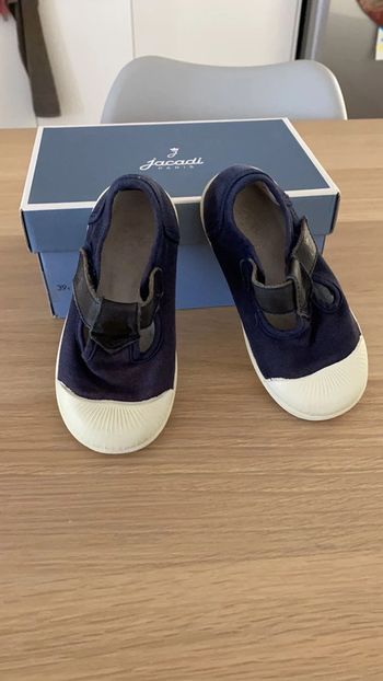 Chaussure jacadi mixte bleu marine