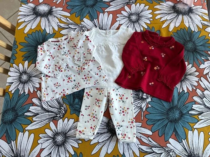 Ensemble fleurs