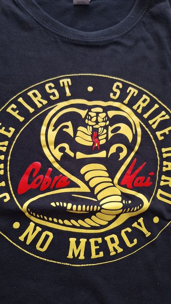 Cobra Kai tee-shirt 11/12 ans noir