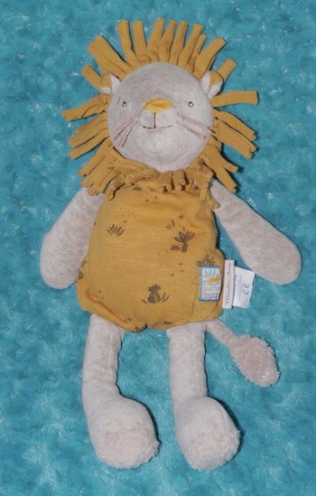 Doudou lion Paprika sous mon baobab Moulin roty 🦁tbe