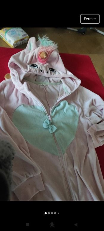 Très beau pyjama licorne e46