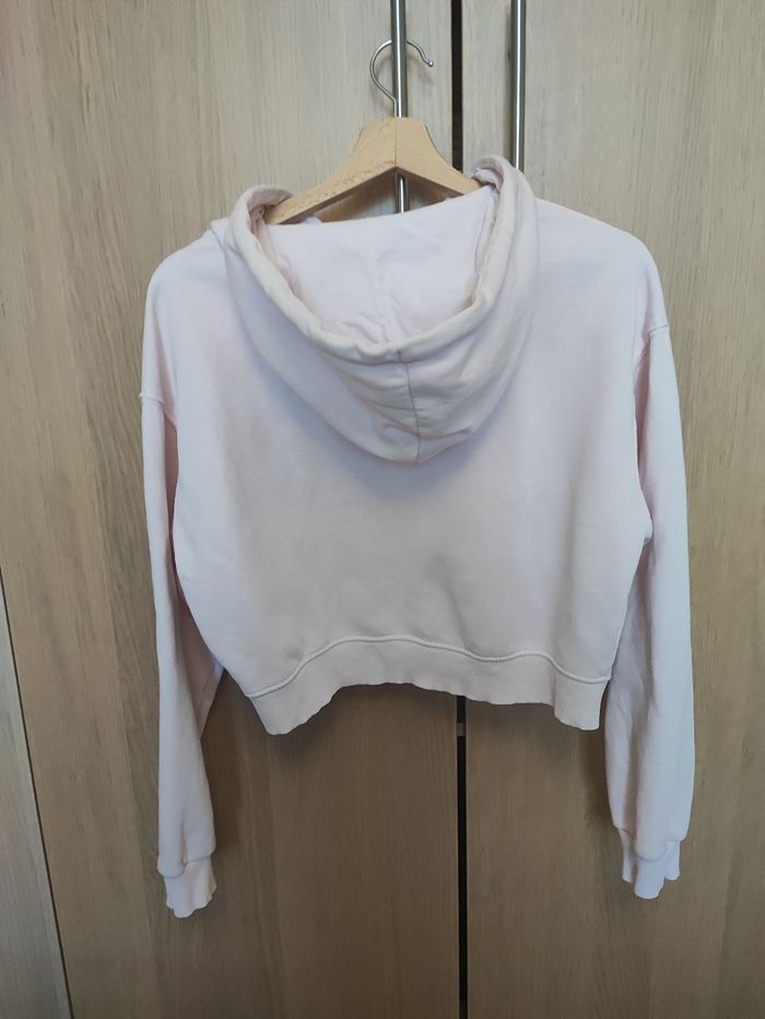 Sweat zippé à capuche Stitch rose S - photo numéro 2