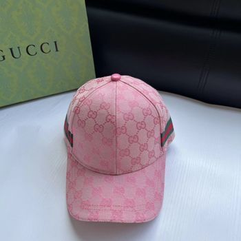 Casquette Gucci rose