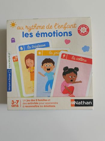 Au rythme de l'enfant les émotions Nathan complet
