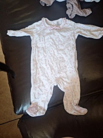 Pyjamas tissus 3 mois