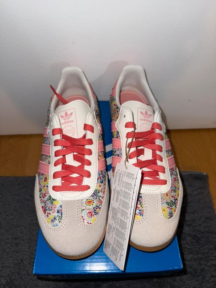 Adidas Samba OG GS Liberty London fleurs / floral print - photo numéro 9