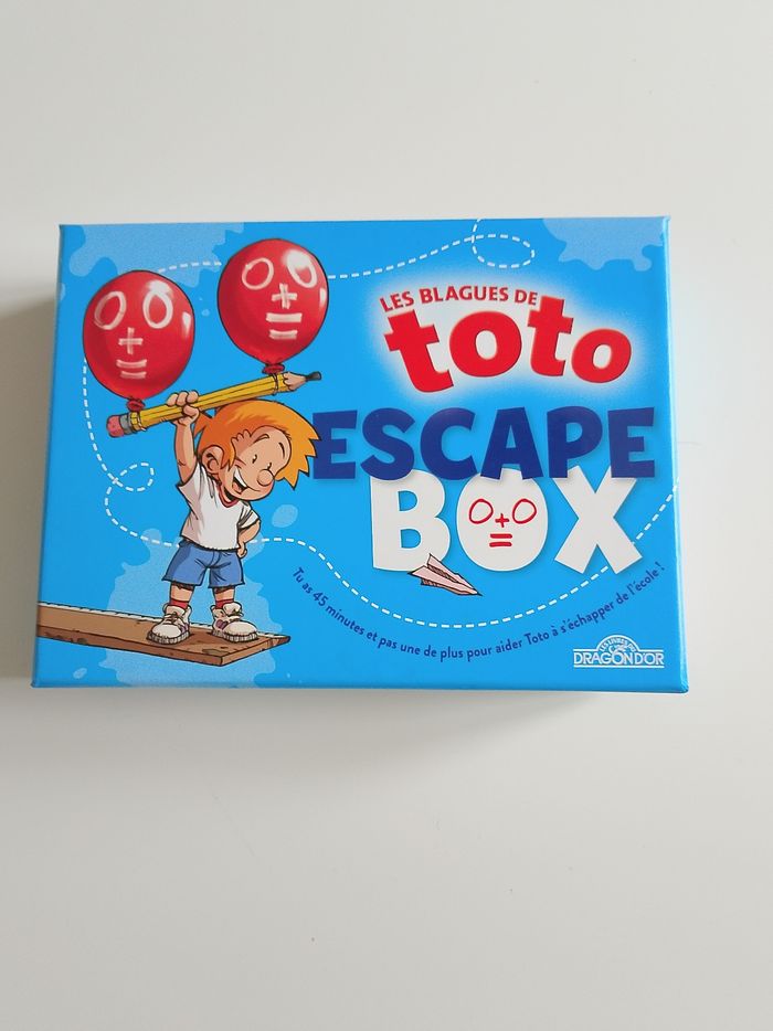 Les blagues de toto escape box les livres du dragon d'or complet