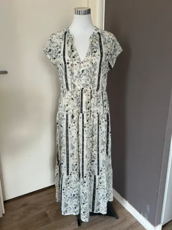 Kilibby robe, longue imprimée, Liberty, florale, taille S/M