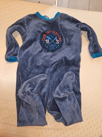 Lot 2 pyjama bleu petit bateau