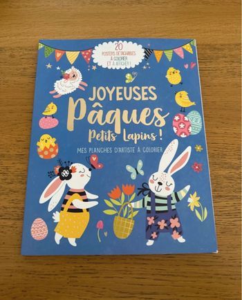 Livre coloriage Pâques 