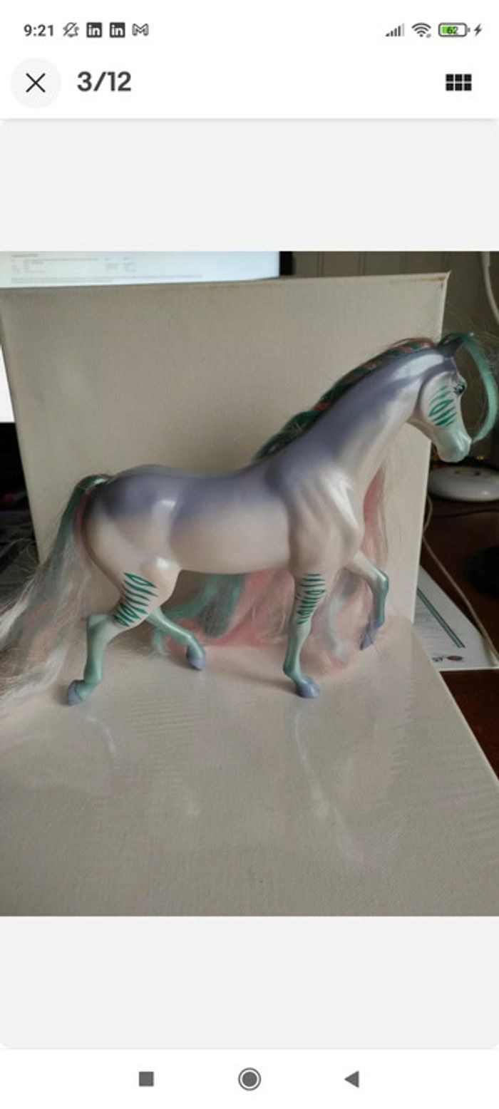 Horse kenner fashion star fillies anya  rare #geektradefashionstarfillies - photo numéro 3