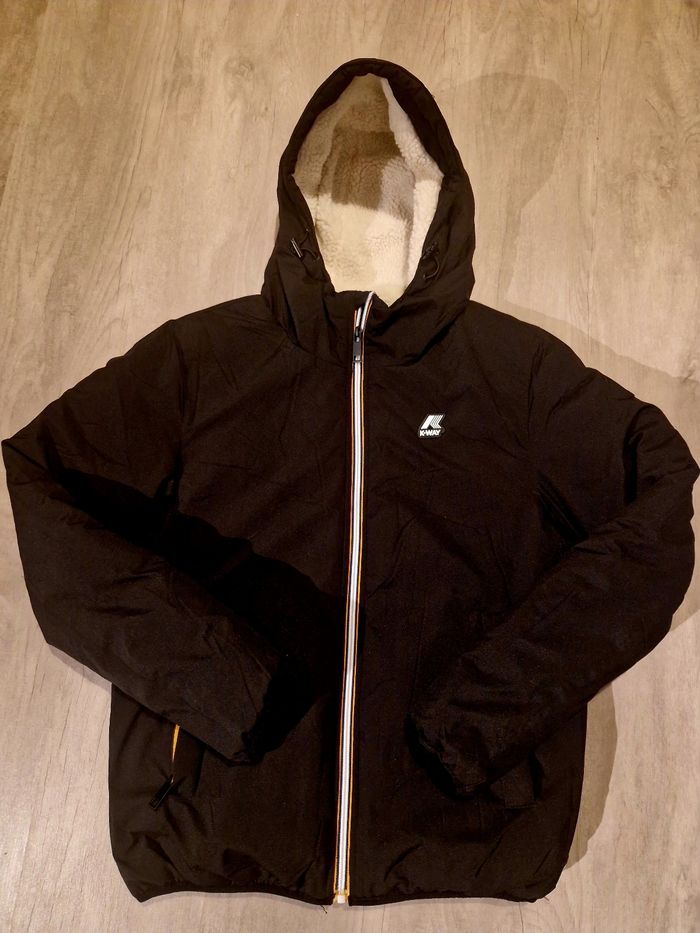 Manteau Kway Noir Court Taille S