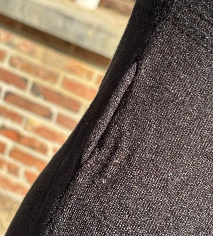 Robe pull noire à manches courtes – Mim – T36 - photo numéro 4